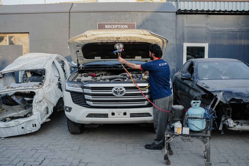 A/C Condenser Replace