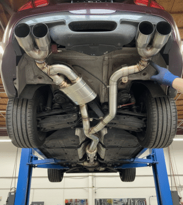 Exhaust pipes and silencers muffler 